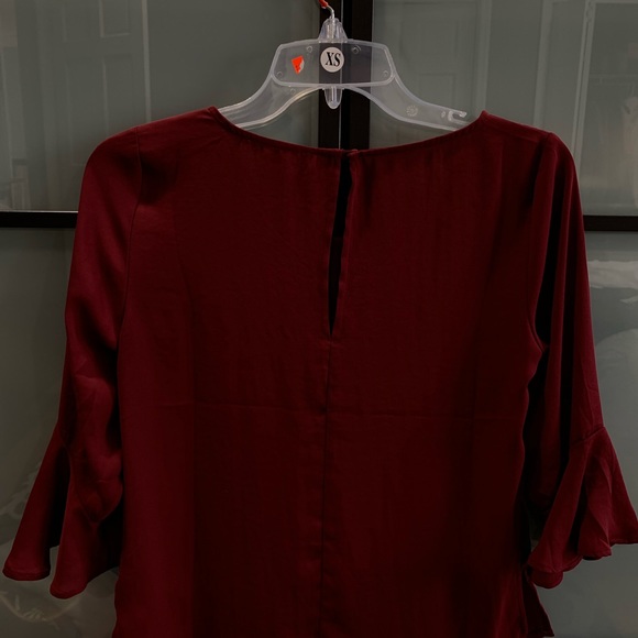 Maroon blouse - Picture 3 of 3